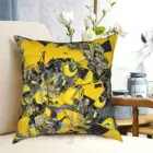 Бамблби, подушка чехол с принтом домашняя мягкая подушка Бамблби, роботы игрушки роботы фигурки игрушки выделение Золотая объекта