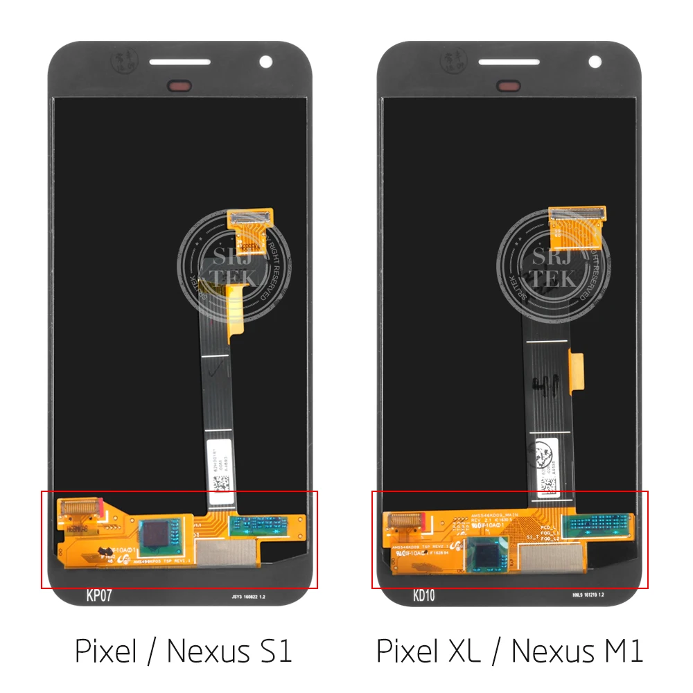 Сенсорный ЖК дисплей Srjtek для HTC Google Pixel XL сенсорный экран Nexus S1 дигитайзер