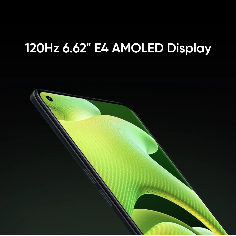 Realme-Smartphone GT Neo 2, 5G, 870 GB/128GB, 256 ", 6,62Hz, AMOLED, 120 mAh, Snapdragon 5000 Octa Core-3