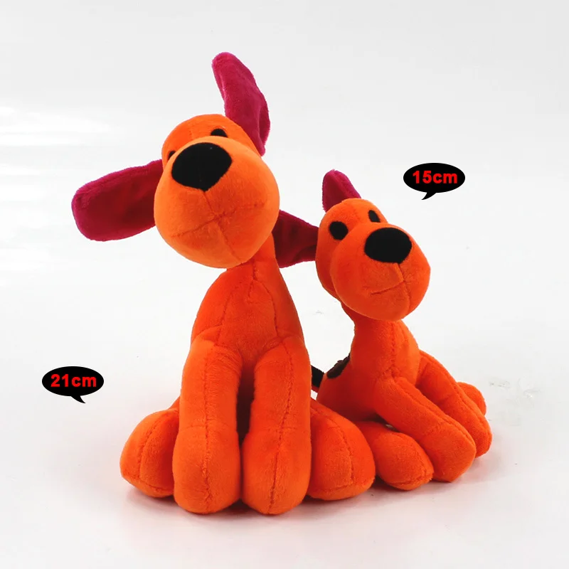 Набор из 2 15-27 см Pocoyo Toys Elly Pato Loula плюшевая кукла Pocoyo собака утка слон мягкие Stufffed куклы животных товары для вечеринки, игрушки - Цвет: F-opp bag