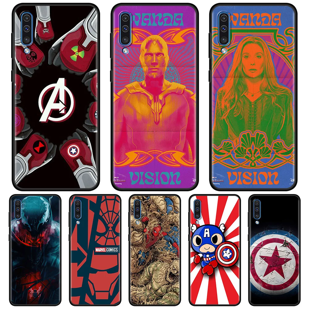 

Captain America Marvel Hero Case For Samsung Galaxy A50 A70 A10 A90 A30 A40 M31 M30s M51 M31s M11 M22 M62 M52 M32 Cover