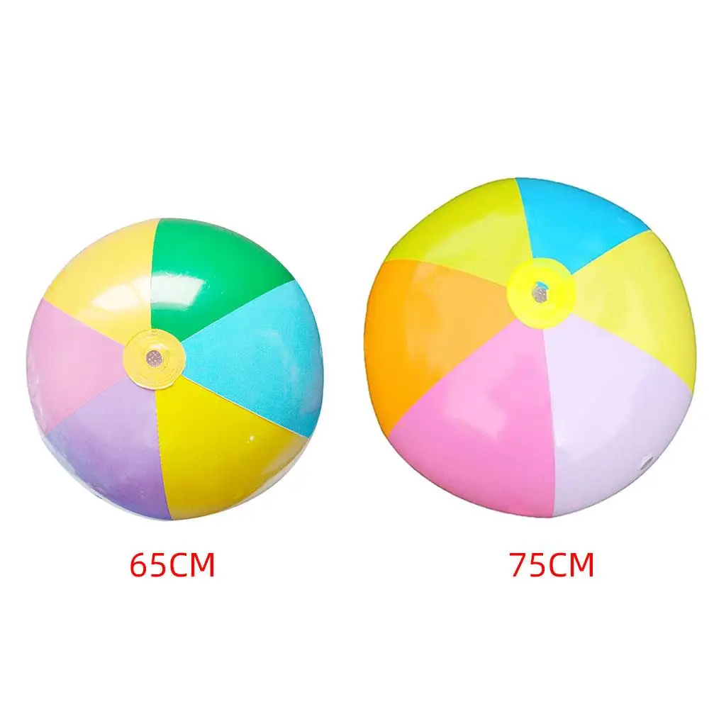 

PVC 65/75cm Water Spray Inflatable Ball Inflatable Water Spray Swiming Pool Game Pad GameCube Outdoor Lawn Beach