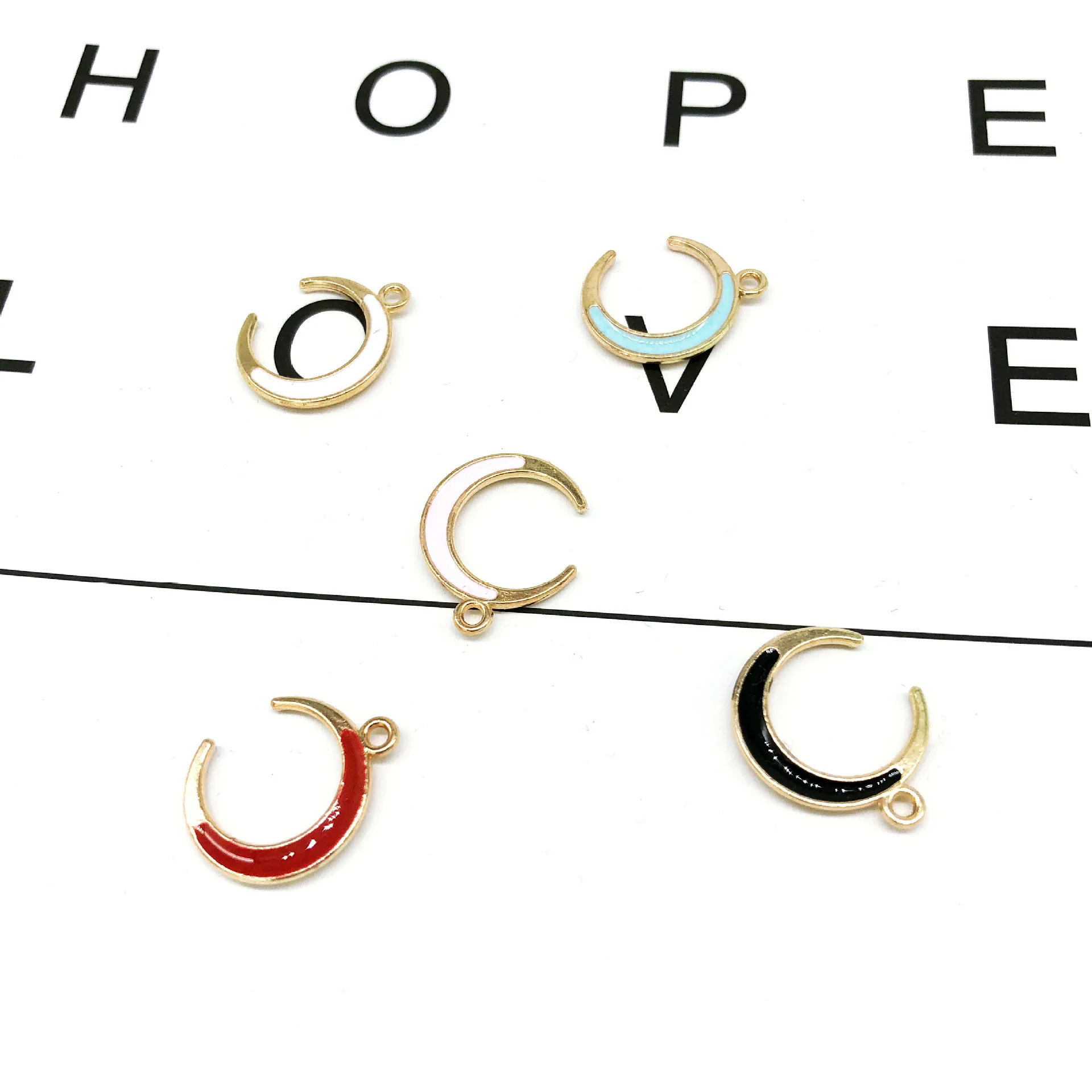 10 шт./лот ювелирные изделия серьги подвески из сплава модные эмалированные в