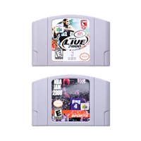 

Video Game Cartridge Console Card 64 Bits NBAa Series For Nintendo64 Work on USA Version Consloe (NTSC)