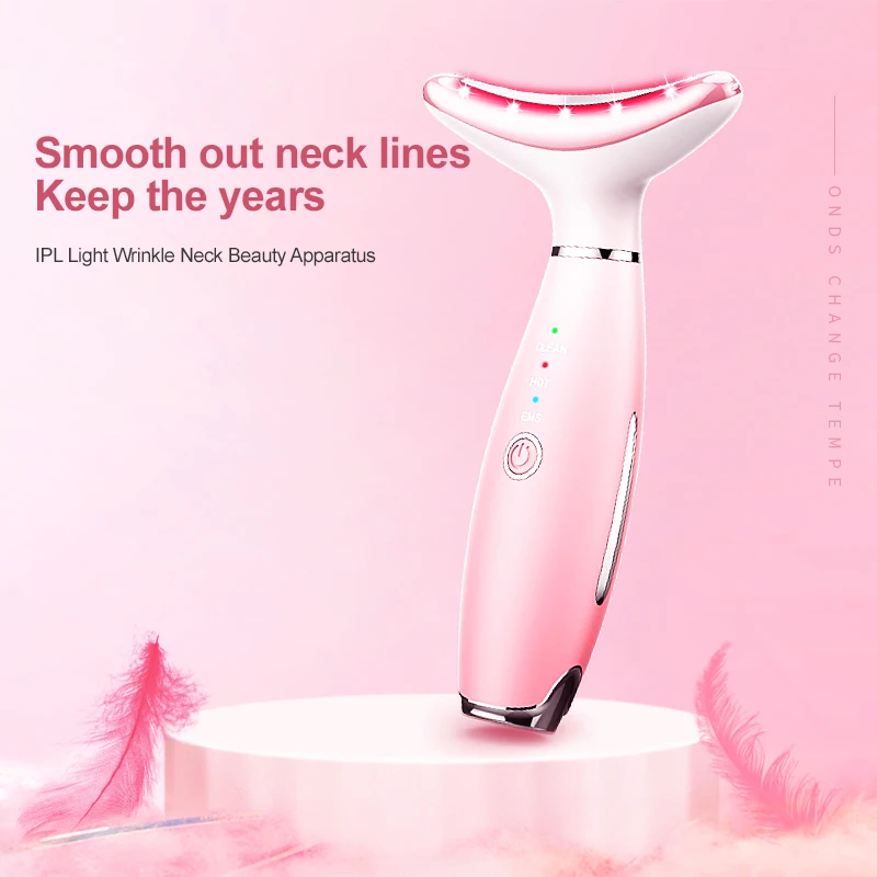 

Шеи Красота устройство удаление морщин шеи EMS микротоков кожей Шеи устройство для похудения Чистка для лица и тела, смягчающий уход за кожей...