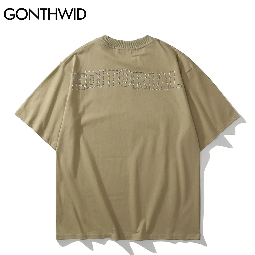 

GONTHWID Oversized T-Shirts Harajuku Landscape Short Sleeve Tshirts Streetwear Men Hip Hop Summer Casual Cotton Loose Tees Tops
