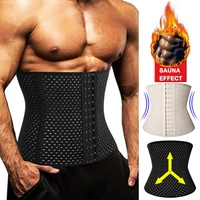 men waist trainer back waist support slimming lumbar belt corset gym accessories abdominal binder waist cincher body shaper