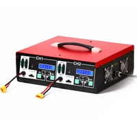 Outdoor Four independent output 500W20Ax4 6s lipo battery charger for agricultural uav drone