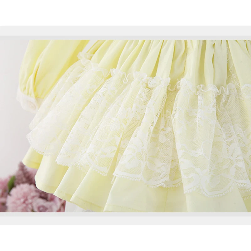 

Spring Baby Girls Long Sleeve Pure Color Dresses Children Kids Girl Princess Dress Clothing Kids Girls Party Dress + Shorts