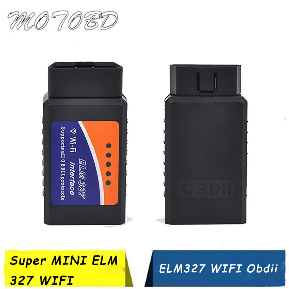 ELM327 WIFI OBD2 OBD II сканер диагностический инструмент V1.5 Wifi беспроводной считыватель