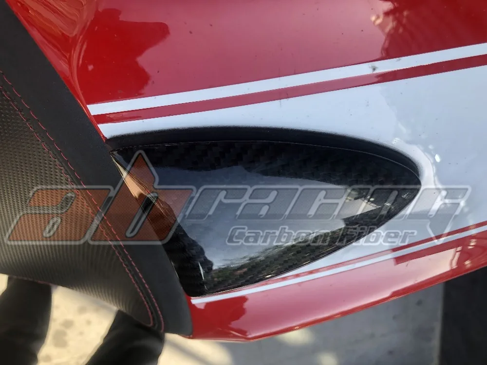 Monoposto Крышка для поездок на мотоцикле Ducati Monster 696 796 795 1100 полностью из углеродного волокна