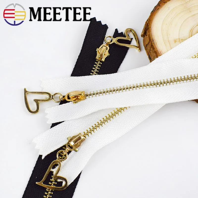 Meetee 20 штук 20/30 см 3 # металлическая молния сплав Автоматическая блокировка близкий