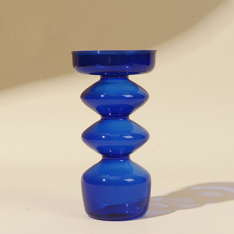 

Синие подсвечники