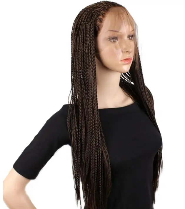 

Brown Wig Weave Nightclub DJ dance Women Braid