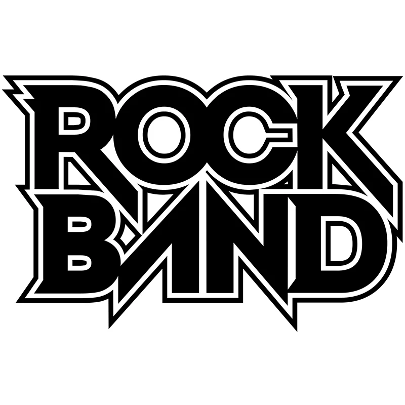 Наклейки с логотипом рок-группы для украшения мотоциклов черные/белые | Дом и сад