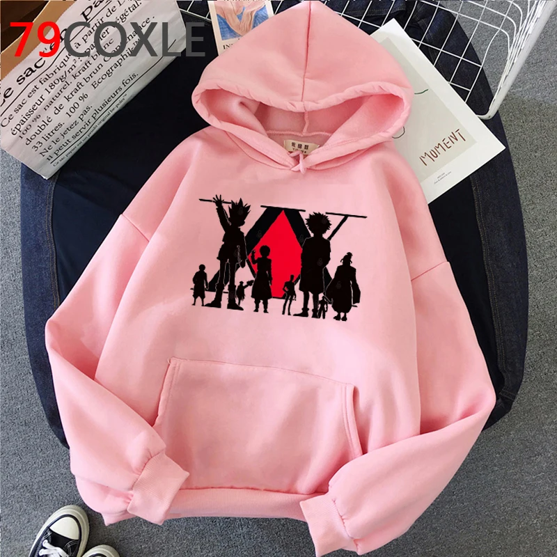 

Hunter X Hunter Killua Hisoka Hoodies Men Korea Harajuku Grunge Y2k Aesthetic Men Sweatshirts Hoody 2020 Plus Size