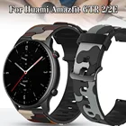 Спортивный ремешок для часов Huami Amazfit GTR 2 2E gtr2  GTR 47 мм, 42 мм, камуфляжный узор, 20 мм, 22 мм