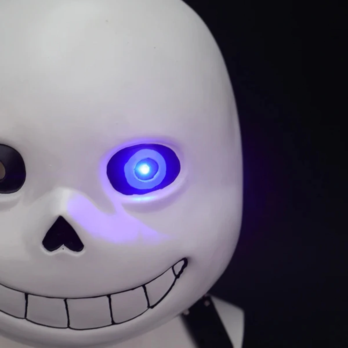 Undertale маска Sans латекс Косплэй шлем с подсветкой до маски световой капюшон для