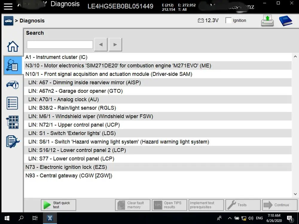 V2020.6 MB SD C5 подключение компактная Диагностика 5 звезд с SSD плюс компьютер CF19 4 Гб
