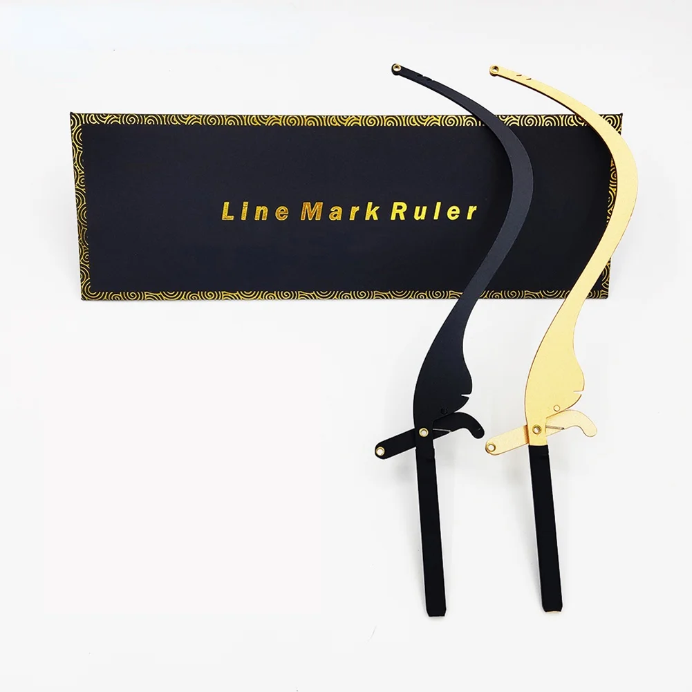 

Semi-permanent Eyebrow Positioning Tool Line Marker Ruler Bow Arrow Microblading Mapping Thread String Measuring Stencil Supply