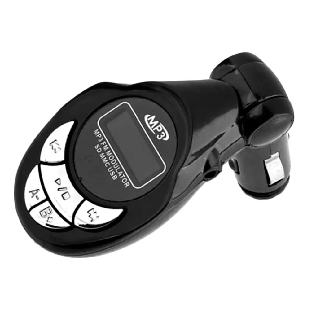 4 в 1 Автомобильный MP3 плеер беспроводной fm передатчик модулятор USB CD MMC пульт