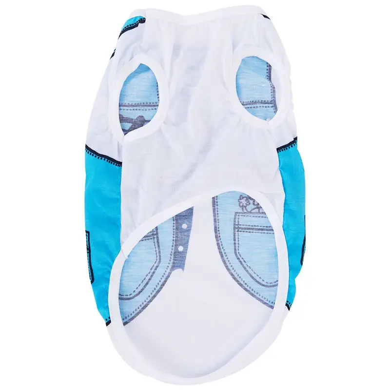 Костюм для щенков летняя футболка с круглым вырезом костюм подвижных игр одежда