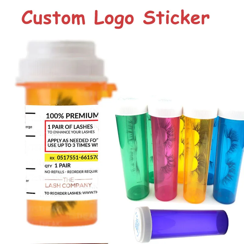 Розничная/оптовая продажа пустая посылка Eyelashe коробки для ресниц пилюль