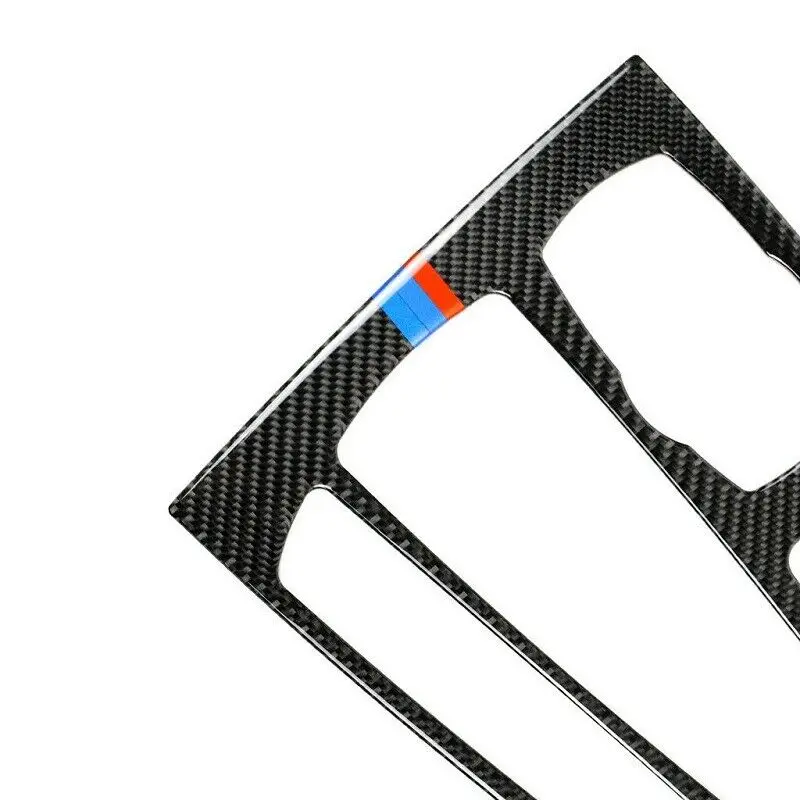 

Carbon Fiber Gear Lever Shift Panel Trim Cover Fit For BMW X5 F15 X6 F16 2014-2017