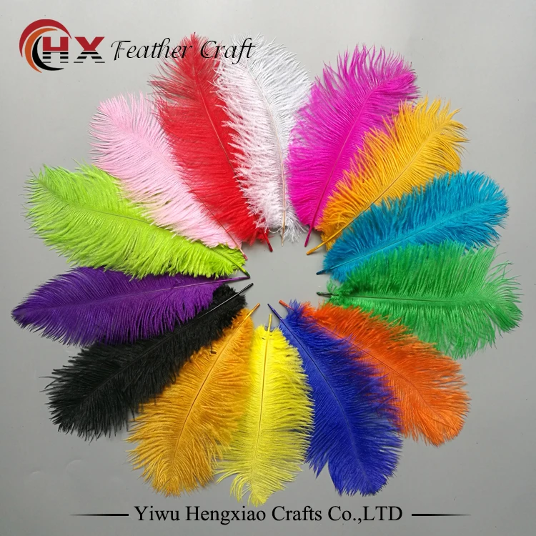 10 шт./лот 10-12 дюймов мягкие пушистые страусиные перья белые для рукоделия