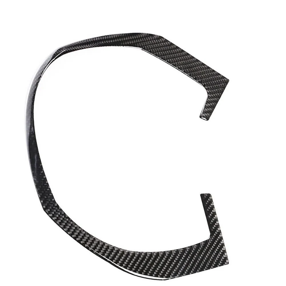 

Black Carbon Fiber Console Decorative Carbon Fiber Console Frame Sticker Cover Durable Hot