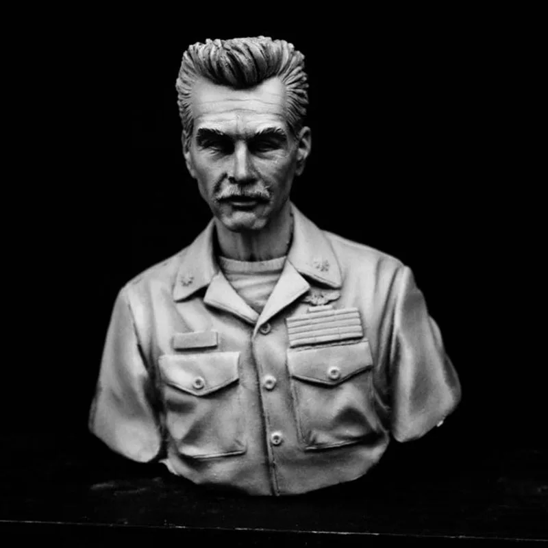 

75mm Military Series U.S. Navy Commander's Figure Resin Bust Model X388