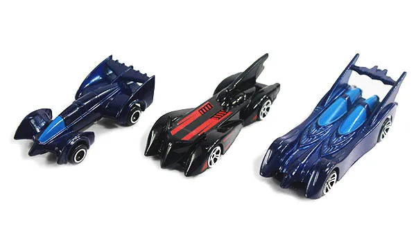 10 шт. мини BATMOBILE литые машины 1: 64 металлические Автомобили Бэтмен Темная ночь