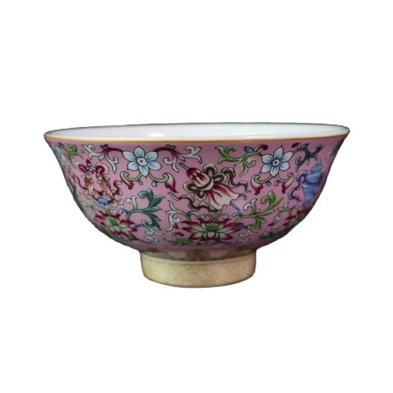 

Jingdezhen pastel eight treasures pattern bowl, China