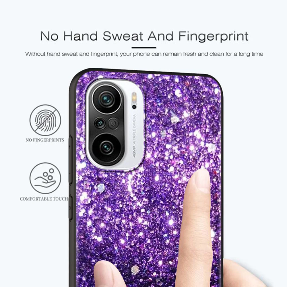 

Fashion Gold Pink Pattern Smartphone For Xiaomi Redmi Note 10 9 9T 9S 8 8T 7 Pro Max TPU Cover Soft Fundas Shell
