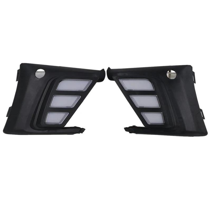 

2Pcs for 2019 Ford Focus Low Profile Two-Color Streamer Cargo Daytime Running Light