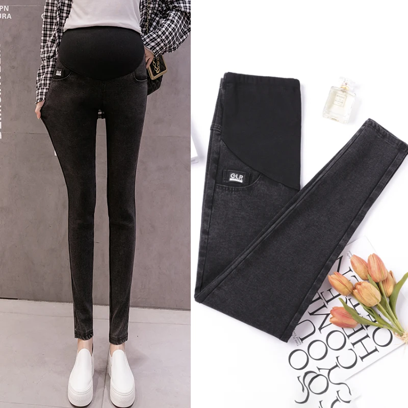 Maternity Jeans for Pregnant Women Pregnant Pants Elastic Pregnancy Clothes Spring Slim Maternity Pants Premama Trousers