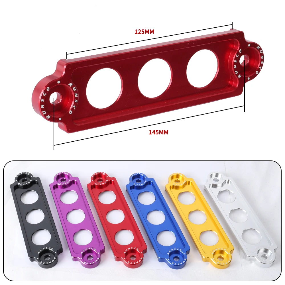 Зажим для крепления гоночного аккумулятора кронштейн с анодированным дизайном