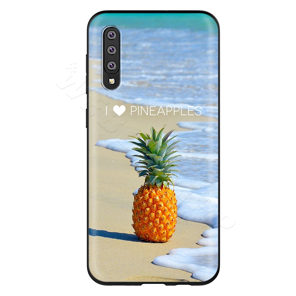 7 Webbedepp вкусные фрукта ананаса чехол для samsung Galaxy S7 S8 S9 S10 Edge Plus Note 10 8 9 A10 A20 A30 A40 A50 A60 A70 - Цвет: 7