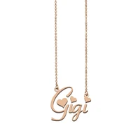 gigi name necklace custom name necklace for women girls bbf best friends birthday wedding christmas mother days gift