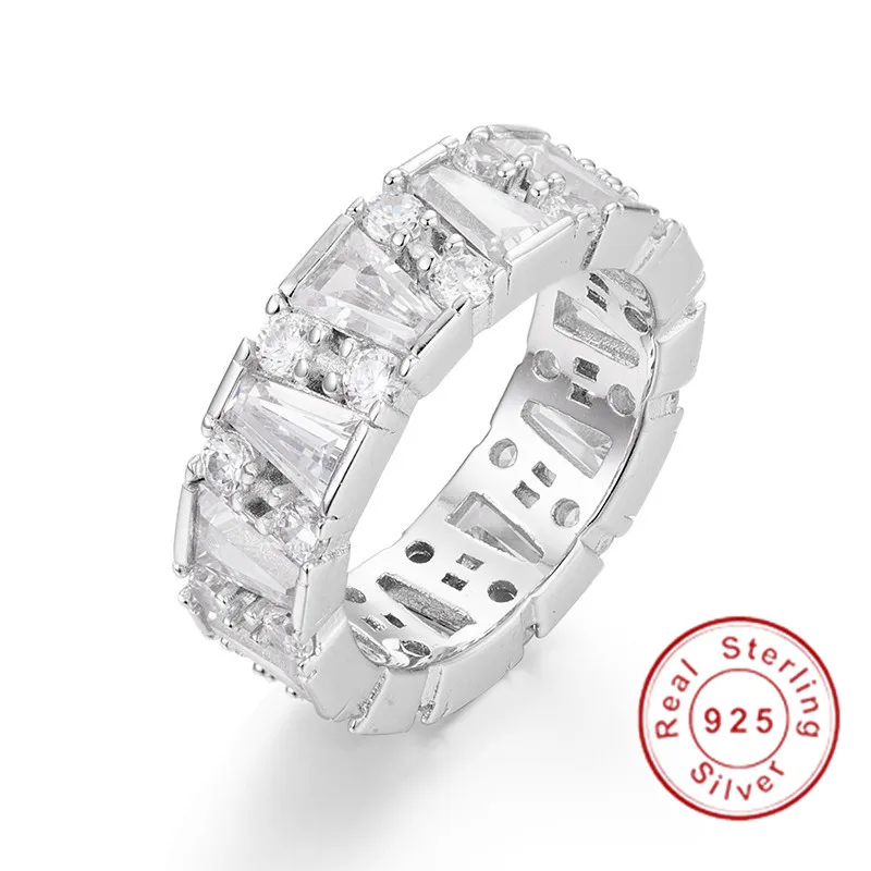 Женское кольцо из серебра 925 пробы с изумрудом | Украшения и аксессуары