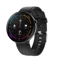 rgtopone fashion smart watch round touch screen heart rate intelligent fitness tracker ip67 sports pedometer bracelet men clock