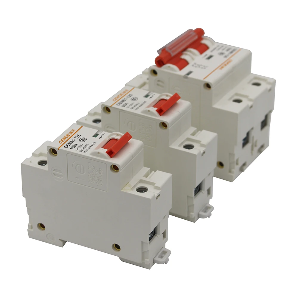 Отлично 1P 120V CENB1 125 батарея автомобиля DC Автоматический выключатель MCB мини