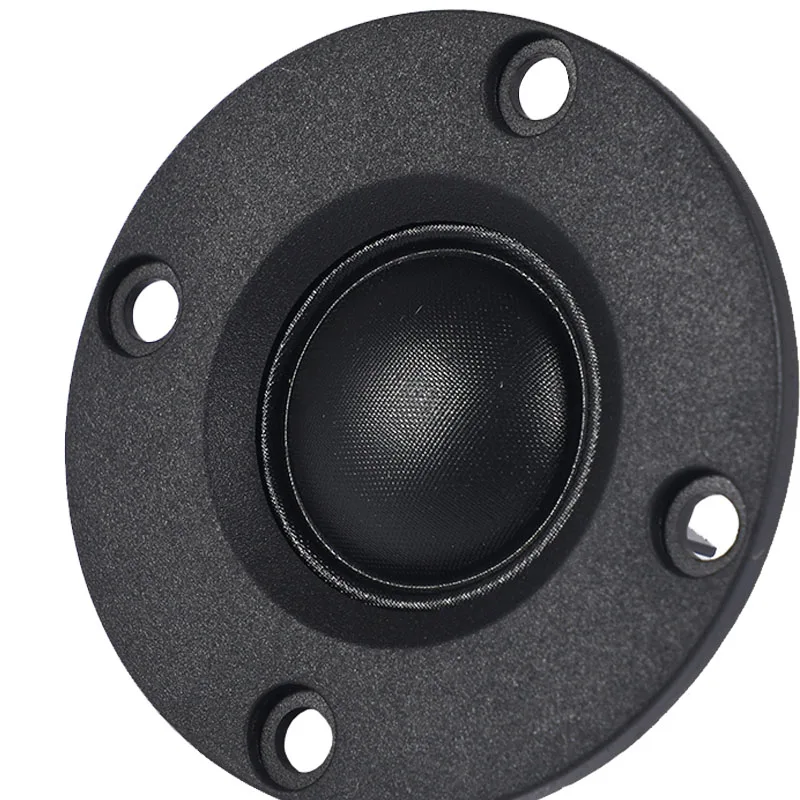 

2Pcs Audio Tweeter Speaker 6 Ohm 30W Tweeter Hifi Soft e Silk Film Treble Loudspeaker Neodymium Toothed Aluminum Heat Sink