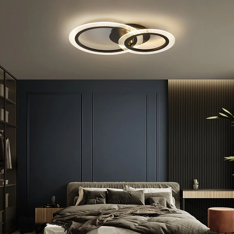 

Moderm LED Ceiling Lights for Living room Bedroom lustre de plafond moderne luminaire plafonnier Avize Lustre Round Ceiling Lamp