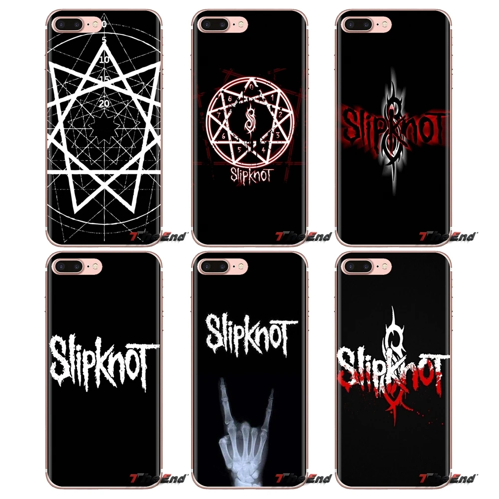WOAHM Heavy Metal Slipknot Phone Skin Case For iPhone XS Max XR X 4 4S 5 5S 5C SE 6 6S 7 8 Plus Samsung Galaxy J1 J3 J5 J7 A3 A5 |
