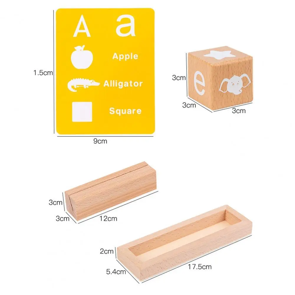 

1 Set Kindergarten Wooden Counting Bricks Educational Funny Interactive Kids Wooden Number Counting Blocks Math Toy