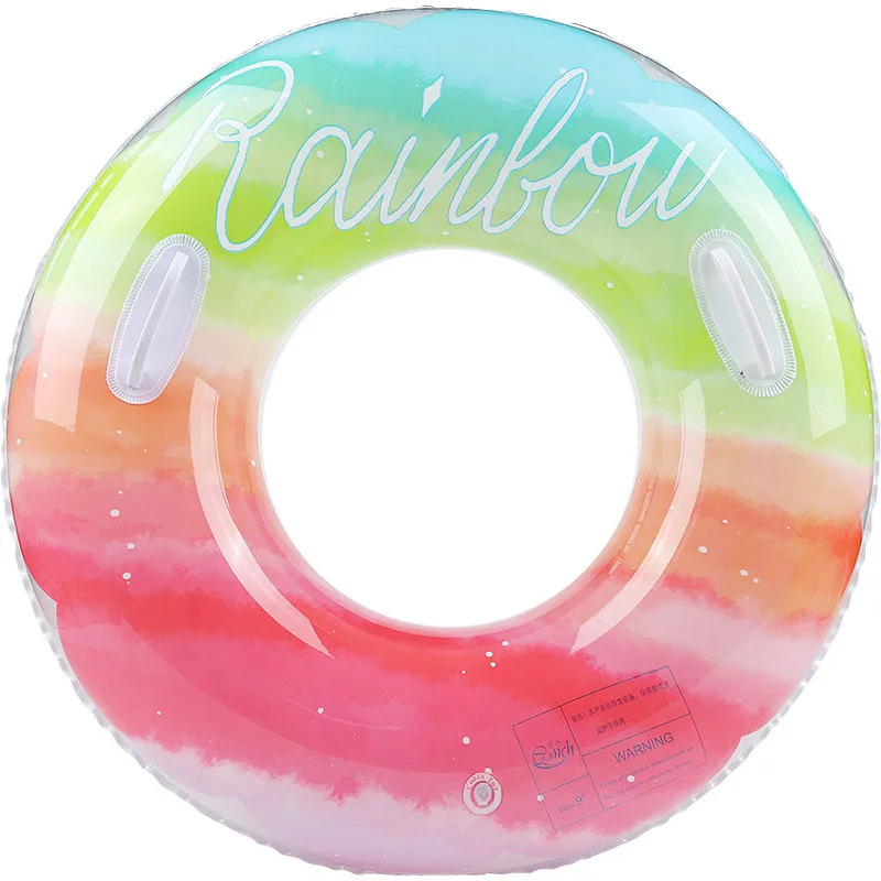 

Zwembad Women Beach Round Inflatable Accessories Armpit DK50SR Ring Adult Rings Safety Pool Swimming Speelgoed Colorful Swimming