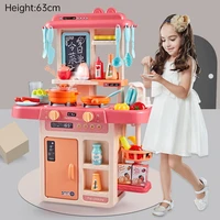with water function water tap big size kitchen plastic pretend play toy kids kitchen cooking toy gift children toys doll food