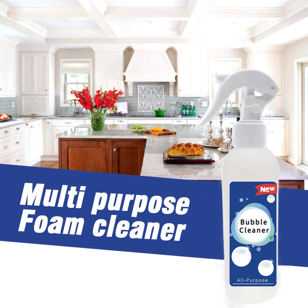 100ml Kitchen Cleaner Grease Oil Remover Multi-Purpose Bubble Cleaning Detergent Household Liquid Tools | Дом и сад