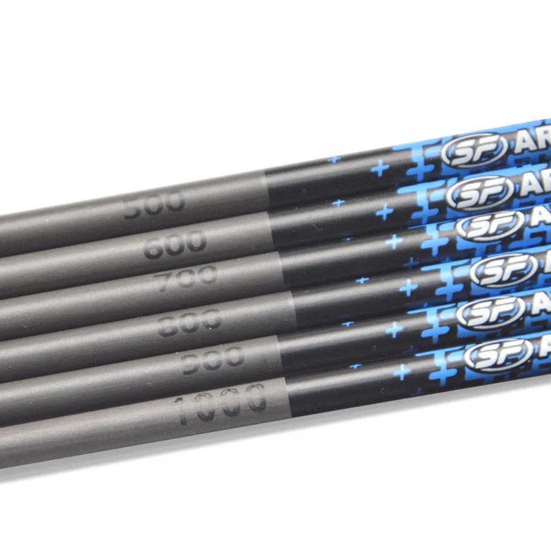 Стрелы для стрельбы из лука 12 шт. 30 дюймов стрелы чистого углерода Вал